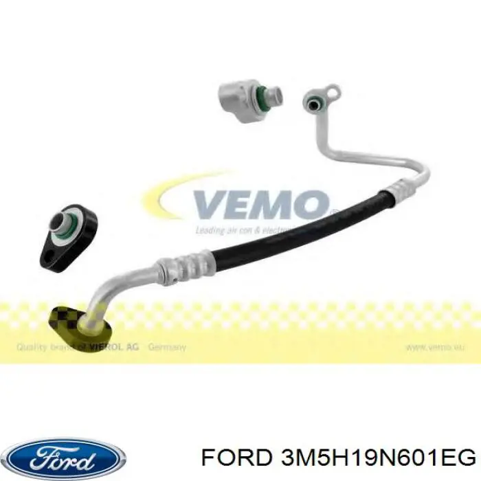 3M5H19N601EG Ford tubería de alta presión, aire acondicionado, de compresor aire acondicionado a condensador