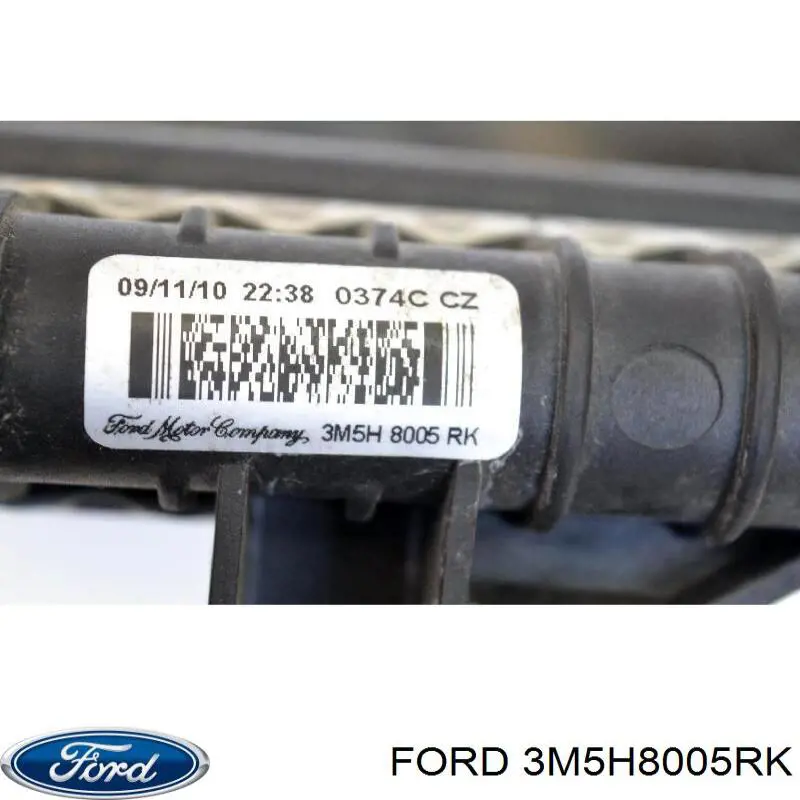 Comprar 3M5H8005RK Ford Radiador de auto