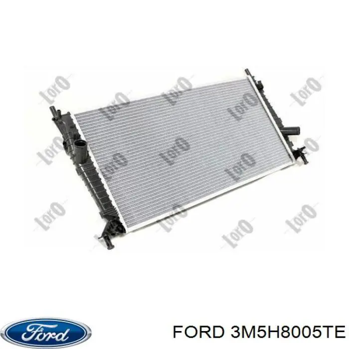 3M5H8005TE Ford radiador