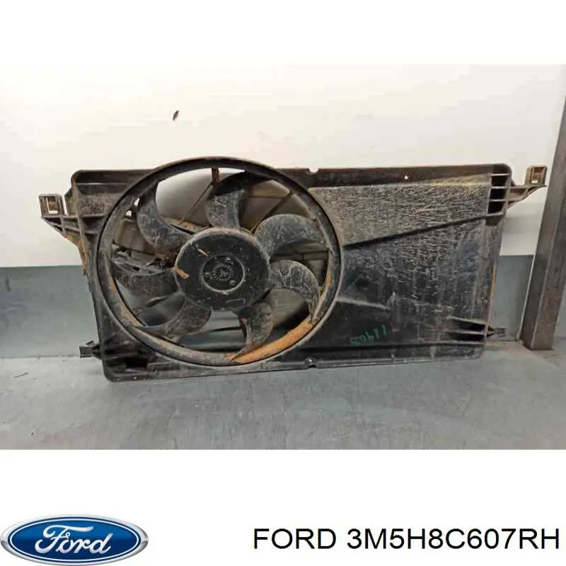 3M5H8C607RH Ford Ventilador de refrigeración del motor