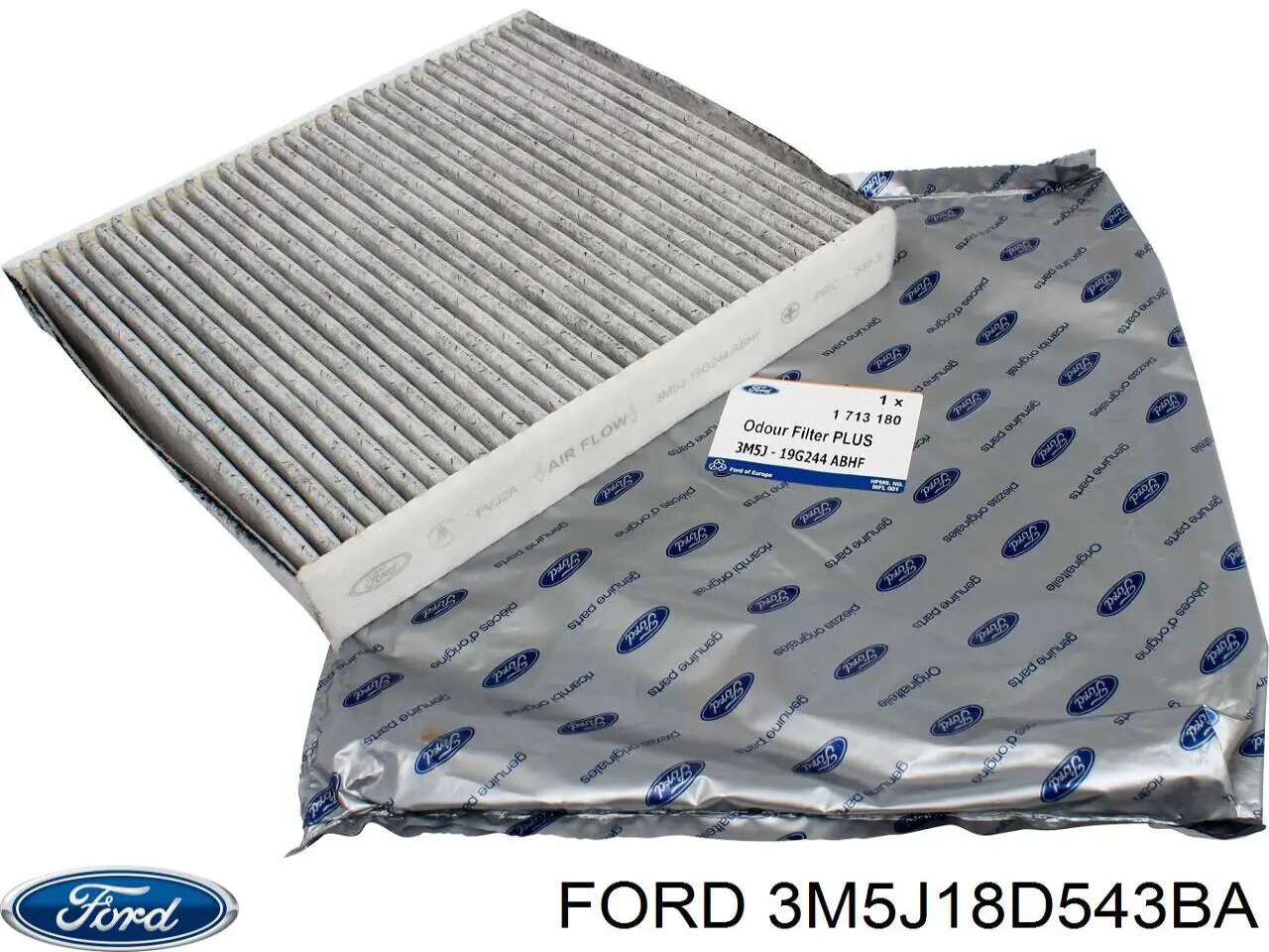 3M5J18D543BA Ford filtro habitáculo