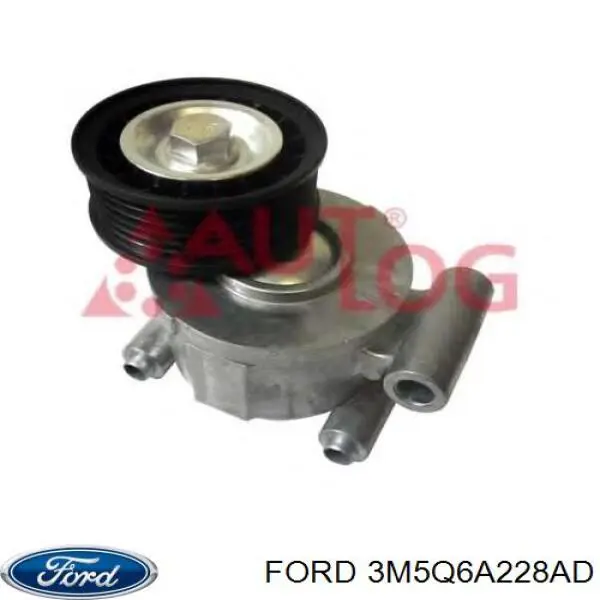 Tensor de la correa trapecial poli v Ford 3M5Q6A228AD