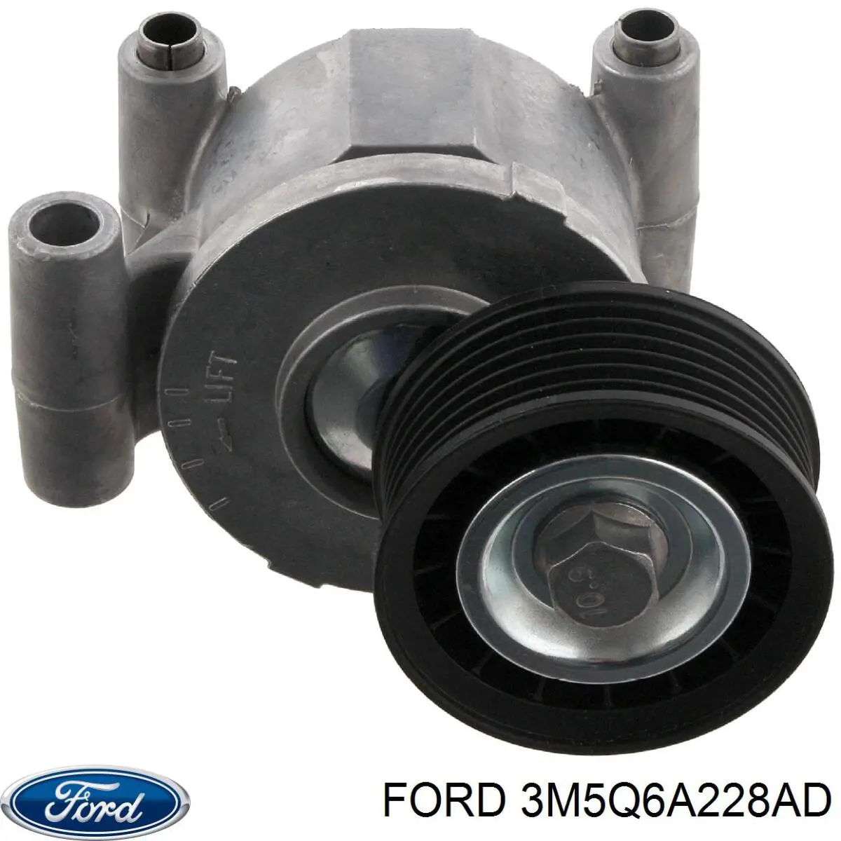 3M5Q6A228AD Ford tensor de correa poli v