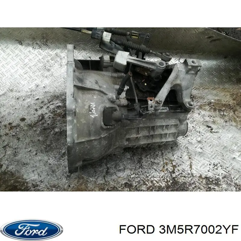 3M5R7002YF Ford caja de cambios mecánica, completa