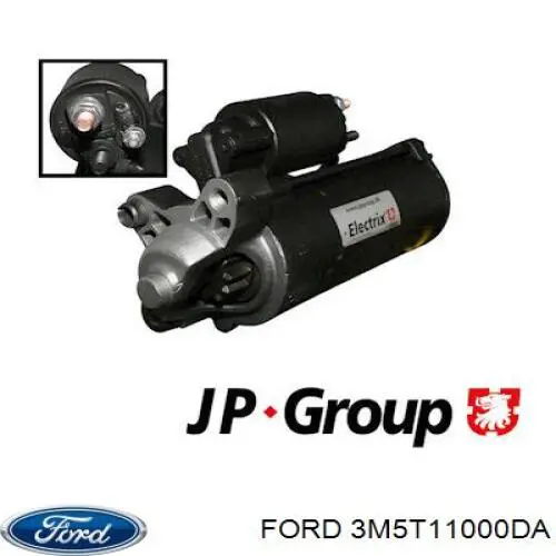 3M5T11000DA Ford motor de arranque