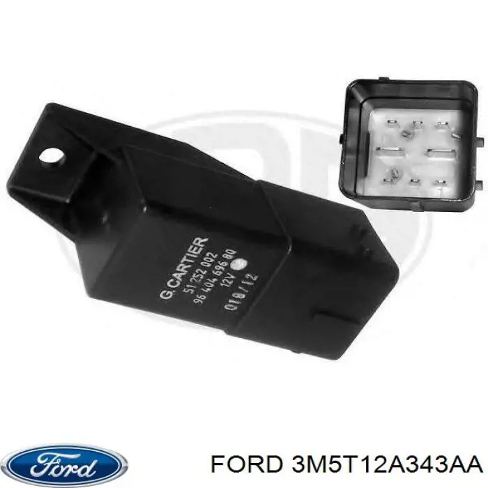3M5T12A343AA Ford Relé de bujías incandescentes