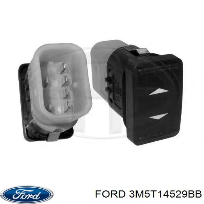 Botón de encendido del motor del elevalunas delantero derecho Ford 3M5T14529BB precio, desde 30,49 EUR