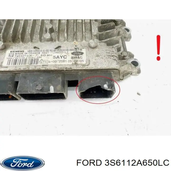 Módulo de control del motor Ford 5WS40140ET