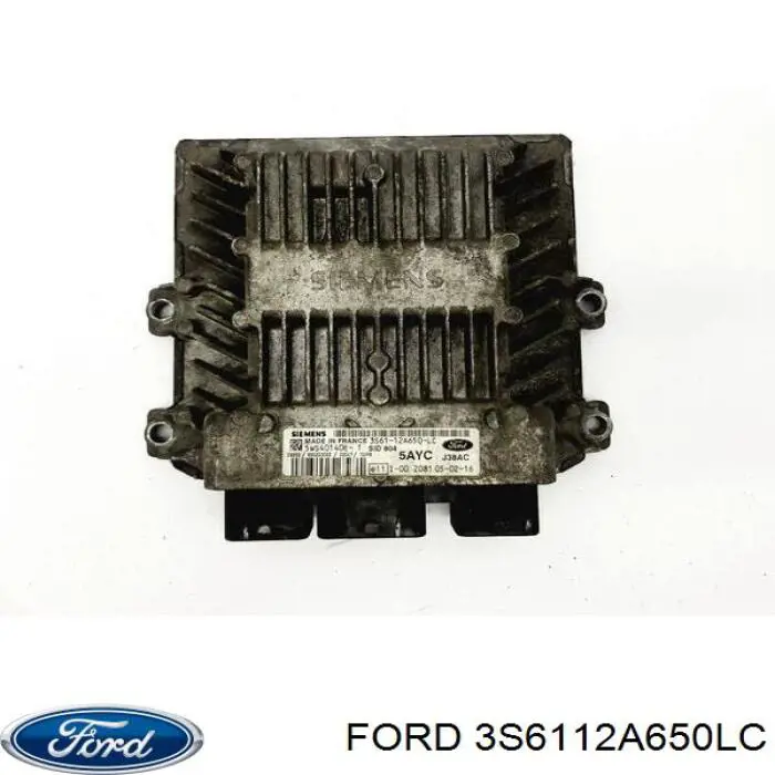 3S6112A650LC Mazda Centralina Del Motor