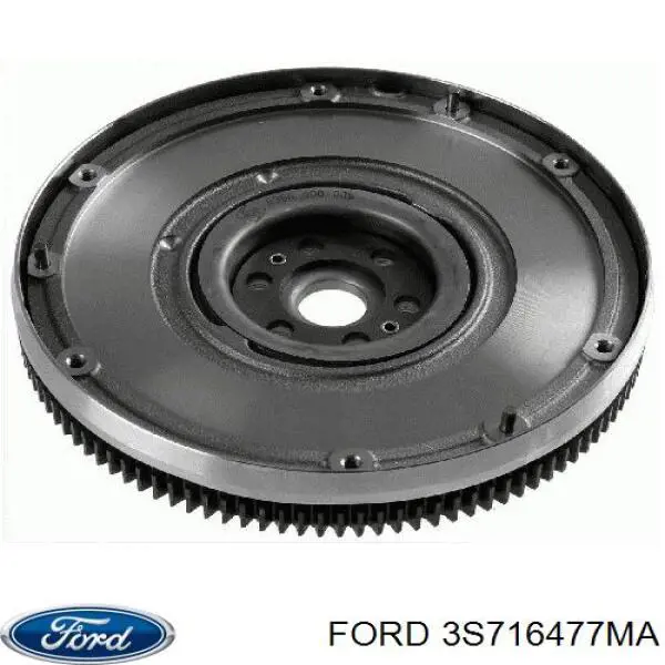Comprar 3S716477MA Ford Volante de motor bimasa