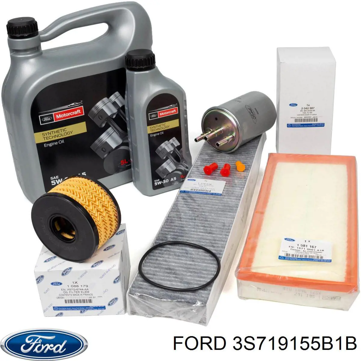 3S719155B1B Ford filtro de combustible