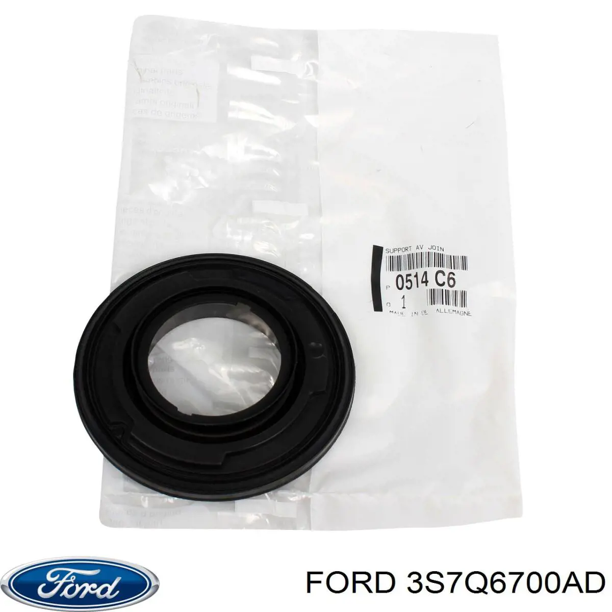 Comprar 3S7Q6700AD Ford Retén de cigüeñal frontal