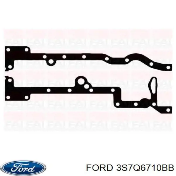 Comprar 3S7Q6710BB Ford Junta superior del cárter de aceite del motor