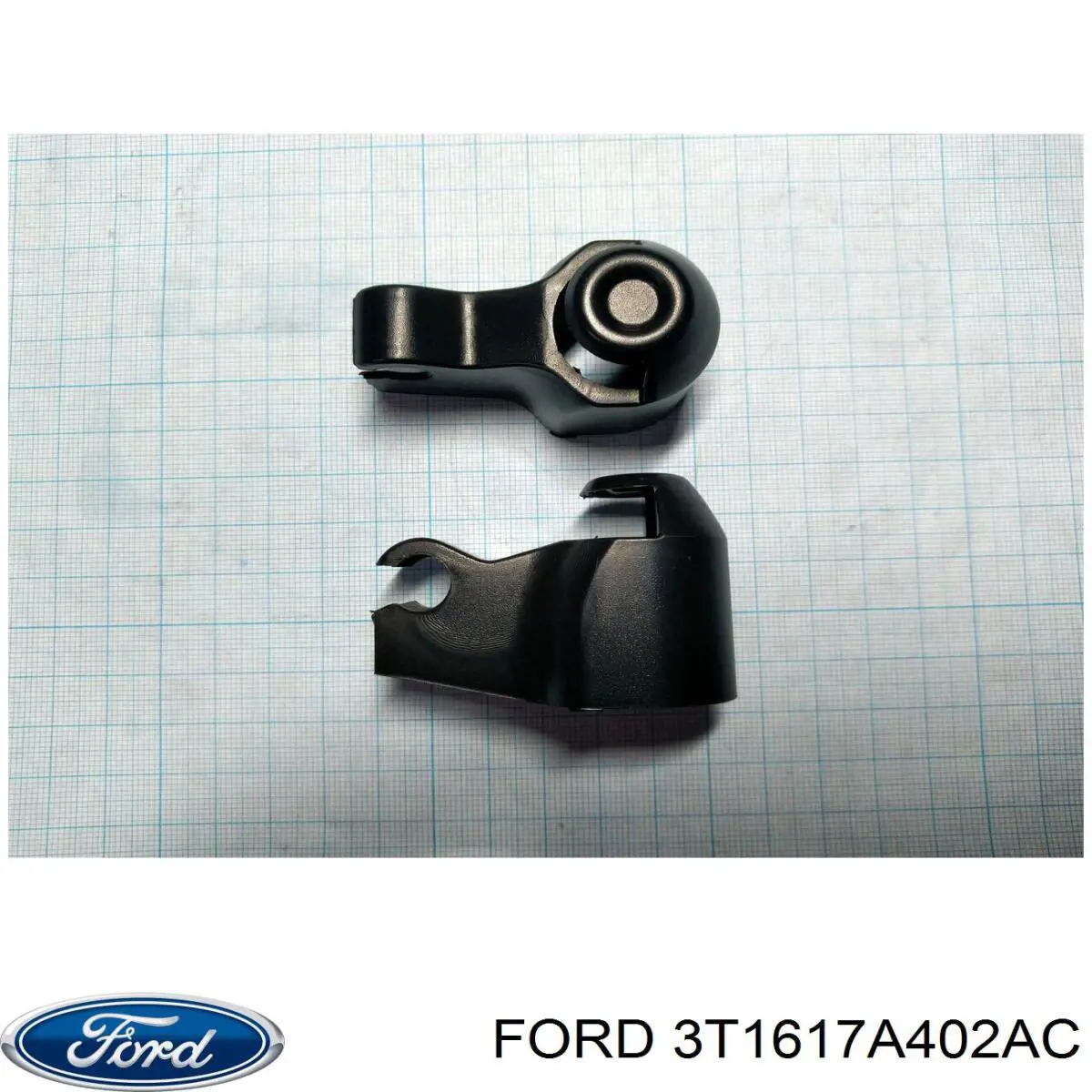 3T1617A402AC Ford tapa, brazo del limpiaparabrisas trasero