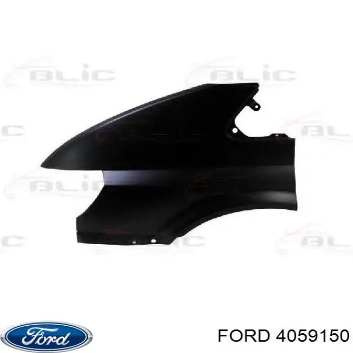 YC1516016BR Ford guardabarros delantero izquierdo