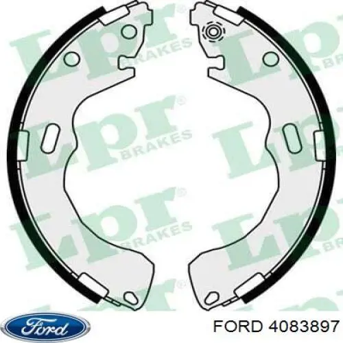 4083897 Ford zapatas de frenos de tambor traseras