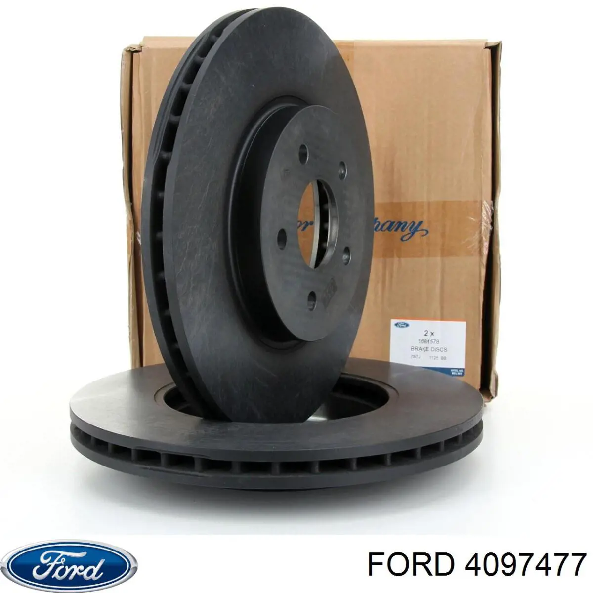 Freno de disco delantero Jaguar X-type CF1