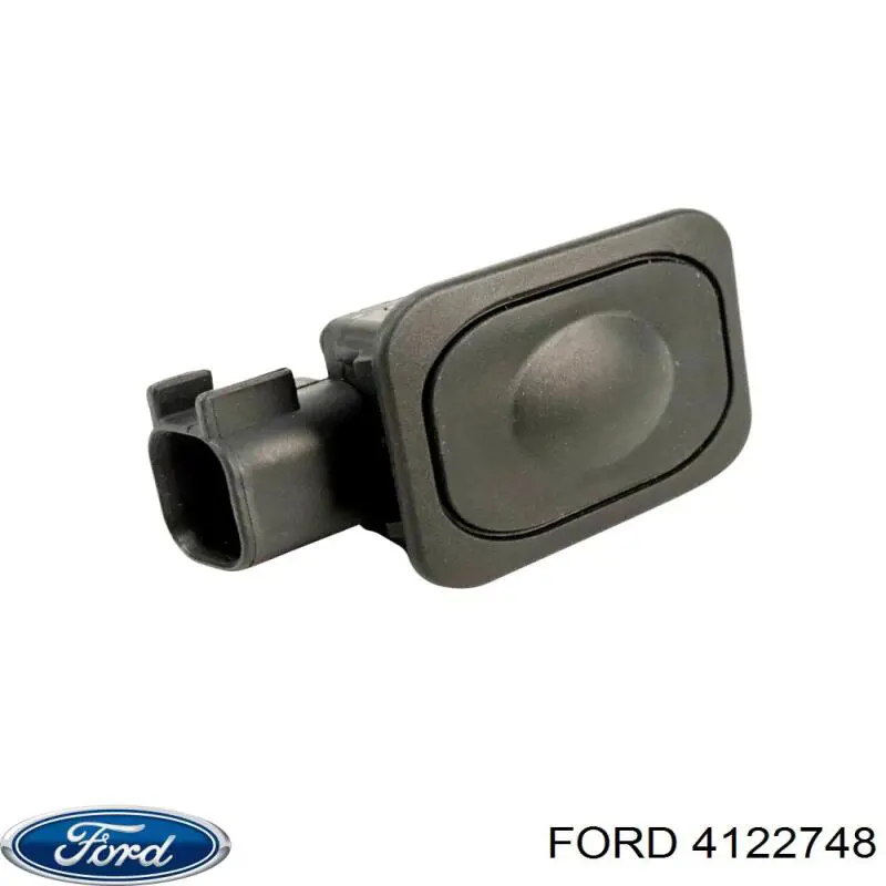 4122748 Ford boton de accion de bloqueo de la tapa maletero (3/5 puertas traseras)