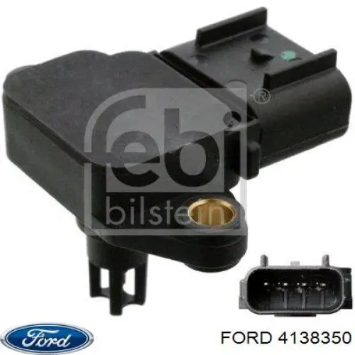 4138350 Ford sensor de presion de carga (inyeccion de aire turbina)