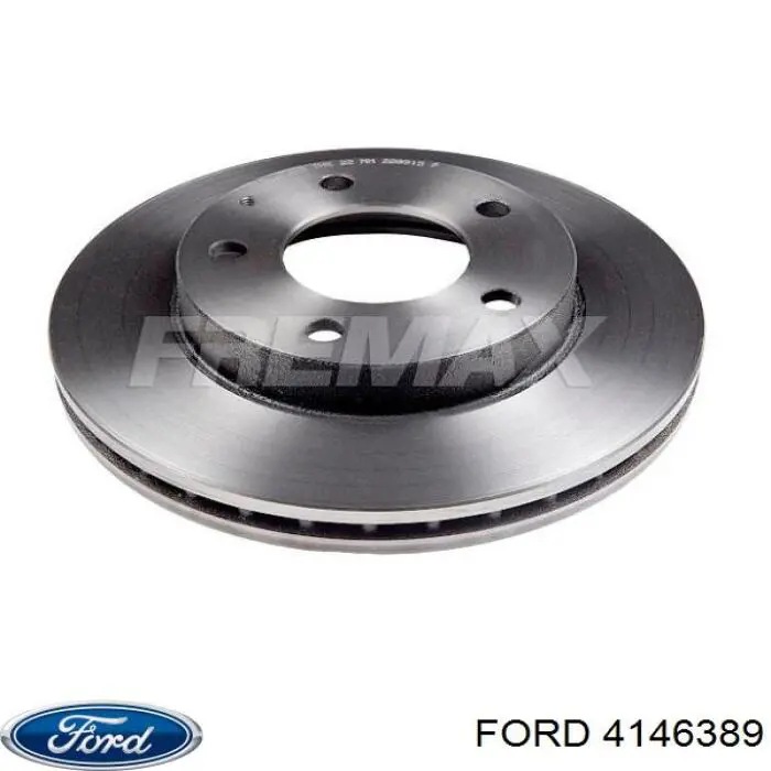 4146389 Ford disco de freno delantero