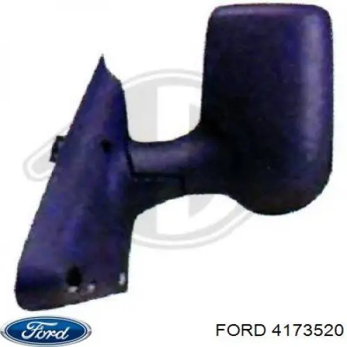 4173520 Ford espejo retrovisor derecho