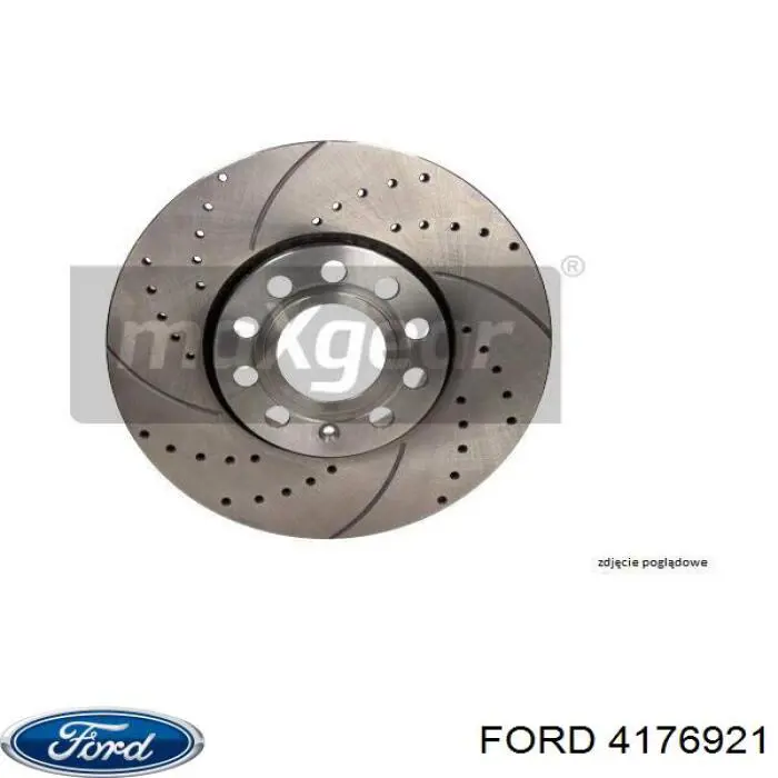4176921 Ford disco de freno trasero