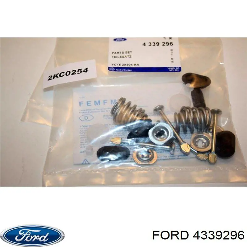 4339296 Ford juego de reparación, frenos traseros