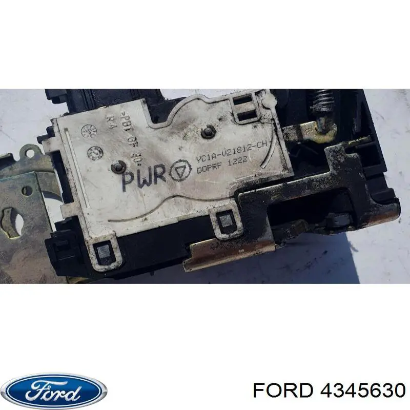 4345630 Ford cerradura de puerta delantera derecha