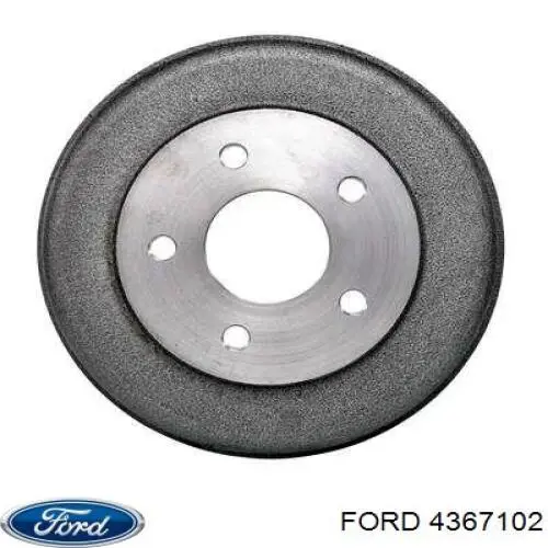 4367102 Ford freno de tambor trasero