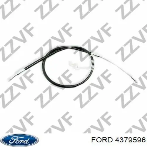 4095179 Ford cable de freno de mano trasero derecho/izquierdo