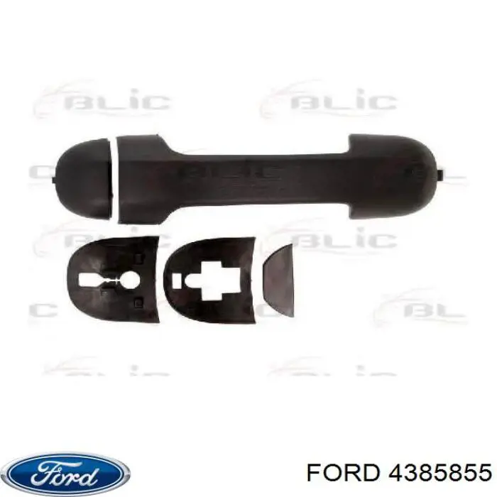 4385855 Ford Manecilla de puerta exterior delantero