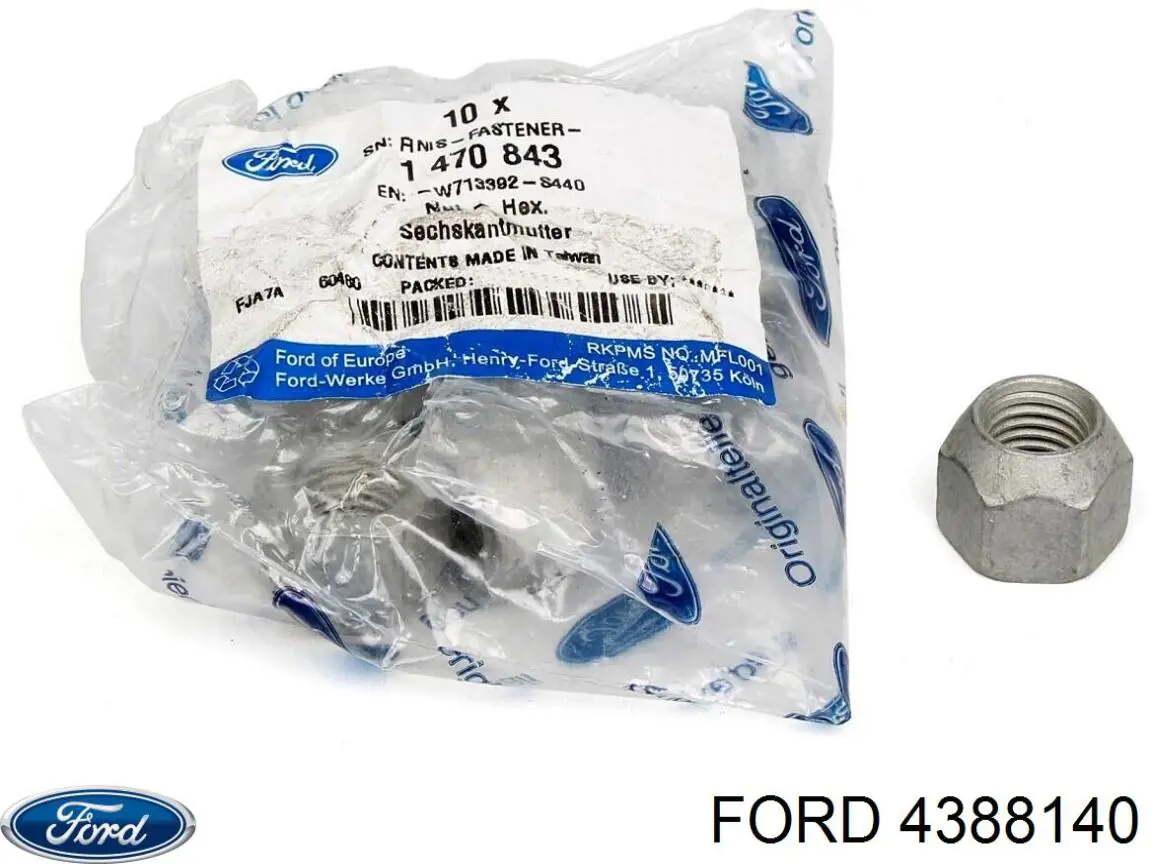 Piloto trasero izquierdo/derecho Ford 4388140