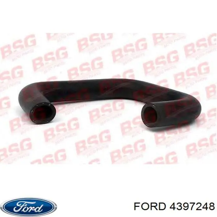 4397248 Ford tubería de radiador, retorno