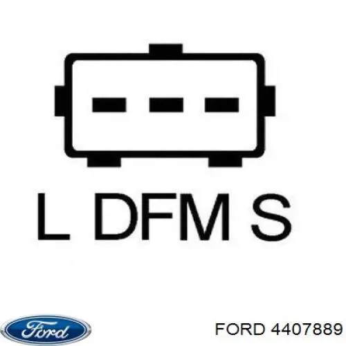 4407889 Ford alternador