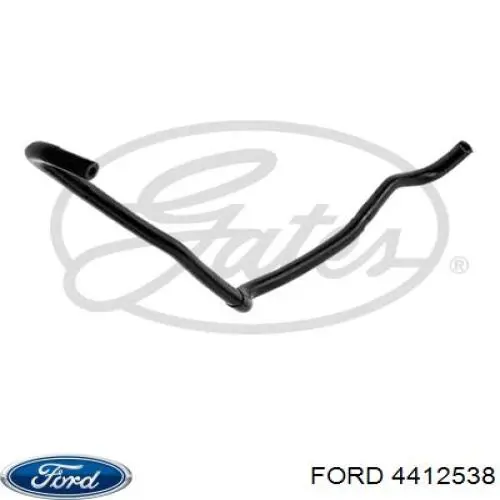 4412538 Ford tubería de radiador, tuberia flexible calefacción, superior