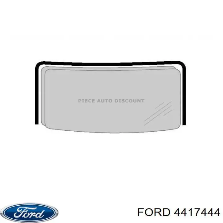 Moldura de parabrisas Ford 4417444 precio, desde 12,51 EUR