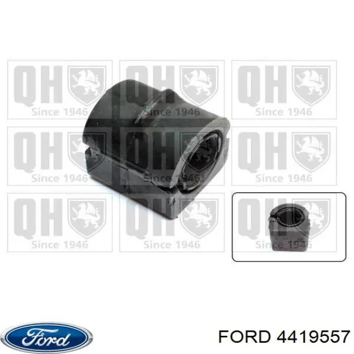 Buje de barra estabilizadora trasera 4419557 Ford