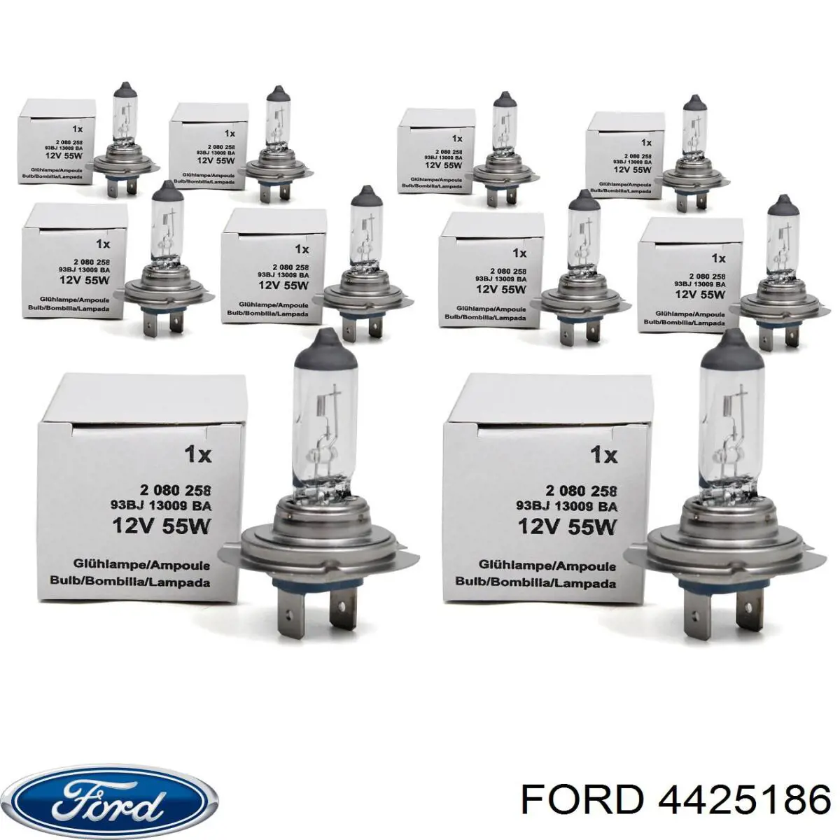 4425186 Ford Portalámparas de luz trasera