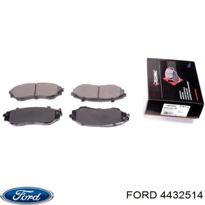 4432514 Ford conjunto de muelles almohadilla discos delanteros