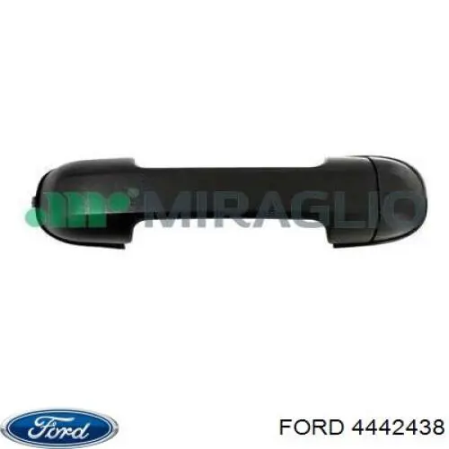 Manecilla de puerta, equipamiento habitáculo, delantera izquierda para Ford Connect (TC7)