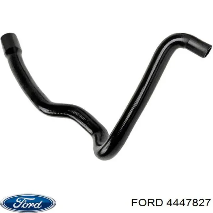 4447827 Ford tubería de radiador, tuberia flexible calefacción, inferior