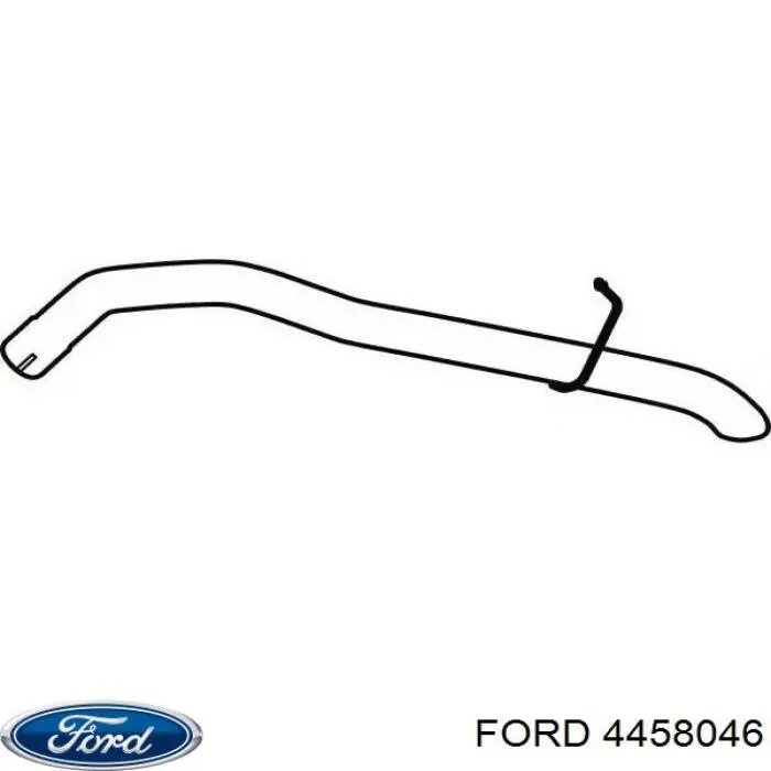 4458046 Ford silenciador posterior