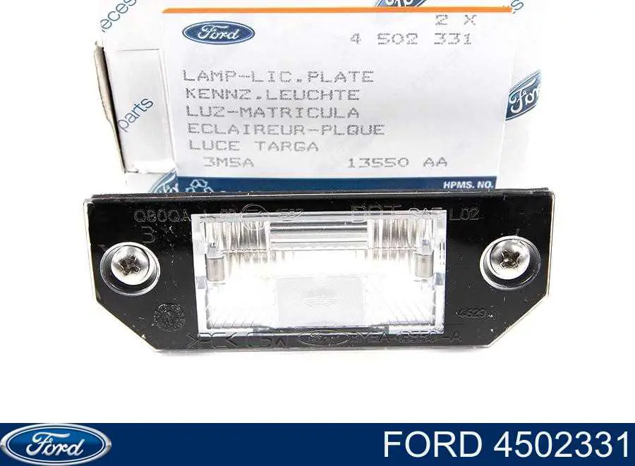 Lampara de matricula Ford 4502331 precio, desde 13,45 EUR