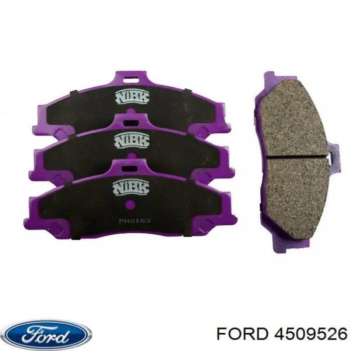 Pastillas de freno 4509526 Ford