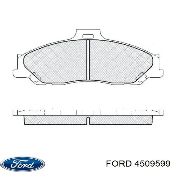 Pastillas freno delanteras Ford 4509599 precio, desde 31,35 EUR
