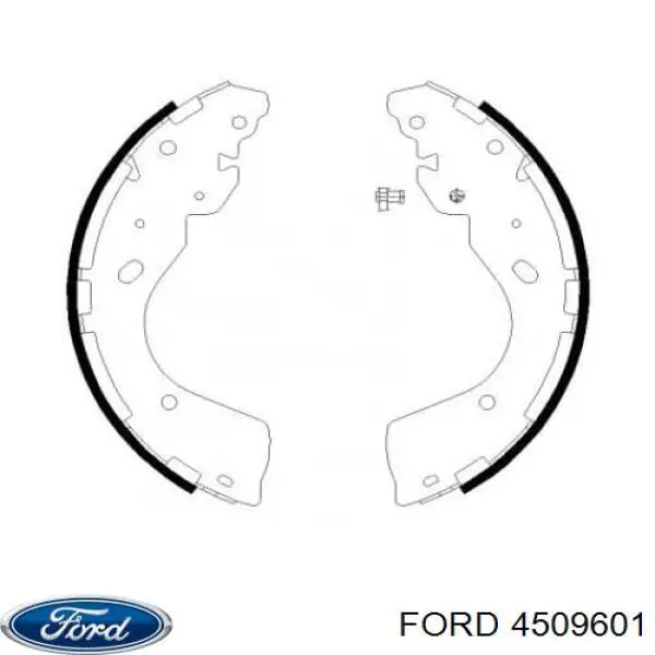 Zapatas de freno de tambor traseras Ford 4509601 precio, desde 56,02 EUR