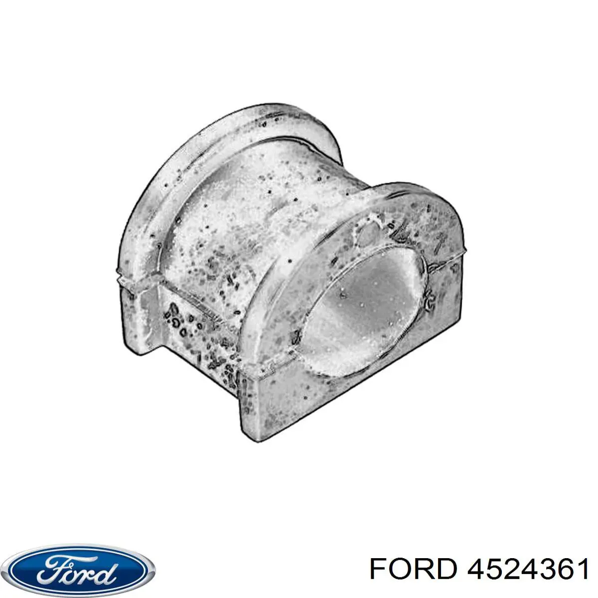 Buje de barra estabilizadora delantera Ford 4524361 precio, desde 4,09 EUR