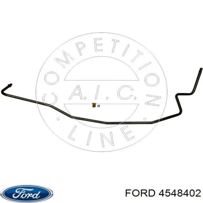 Comprar 4548402 Ford Manguera de baja presión de dirección asistida, de la cremallera al depósito
