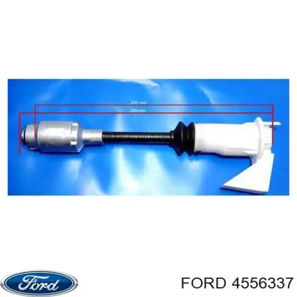 Cerradura del capó de motor Ford 4556337