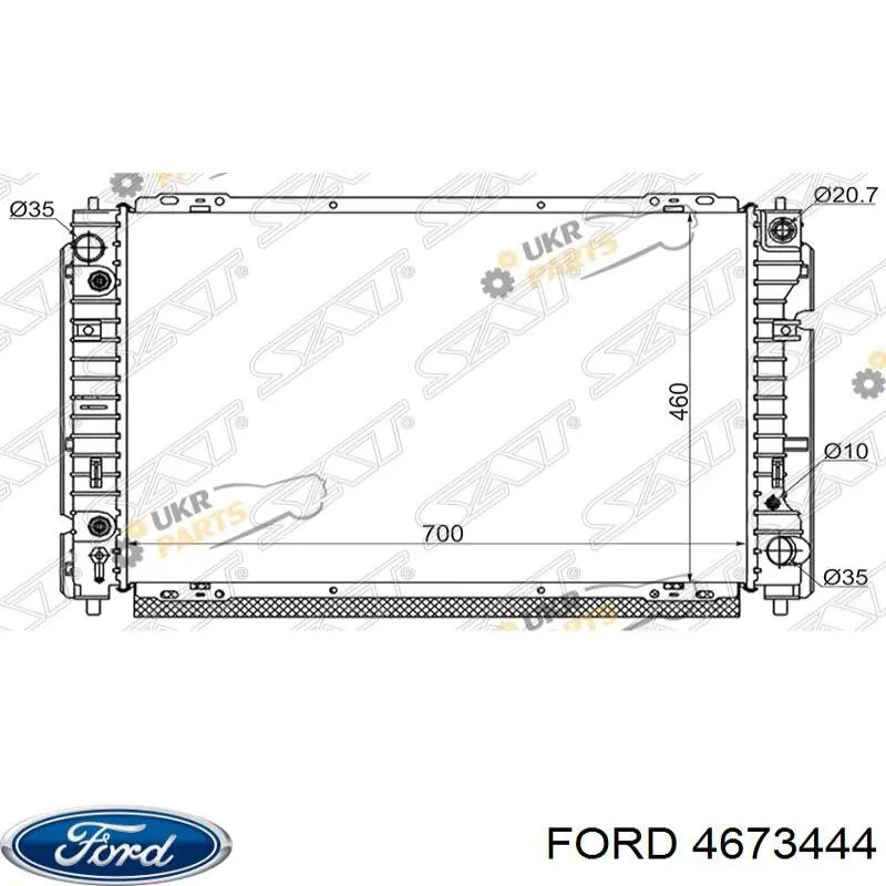 4560159 Ford radiador